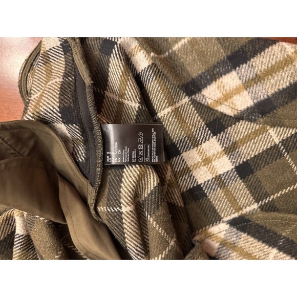 H&M Olive plaid shacket Size S - Picture 13 of 15